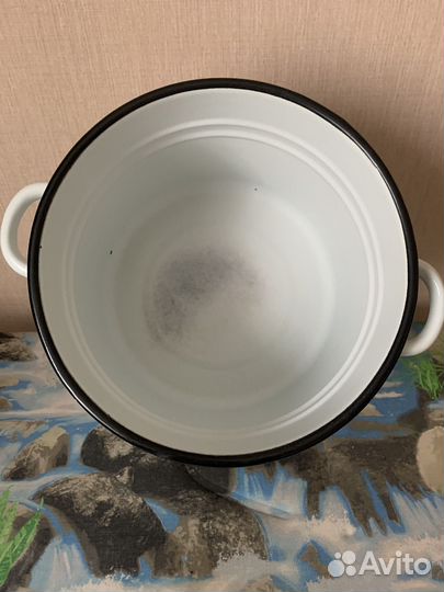 Кастрюля эмалированная 7л