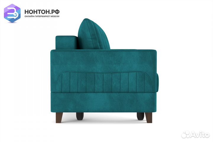 Диван выкатной евромагнат зеленый