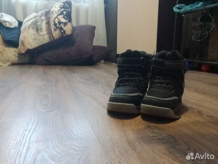 Ботинки натуральная шерсть 30