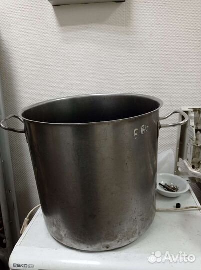 Кастрюля из нержавейки бу
