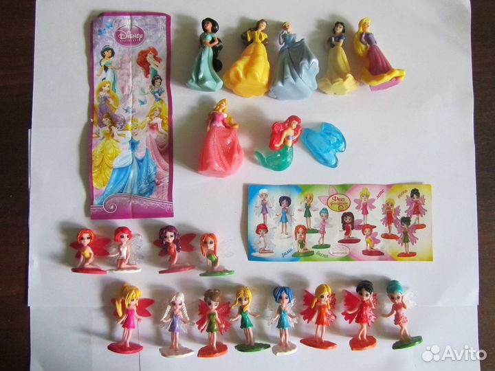 Девочки,феечки,принцессы киндер-сюрприз, Ландрин