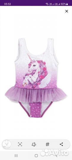 Купальник для девочки