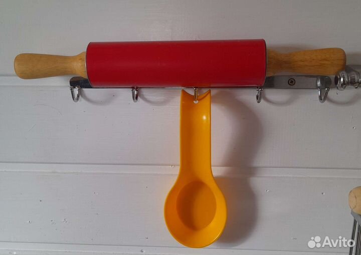 Кухонные принадлежности Скалка и ложка в подарок