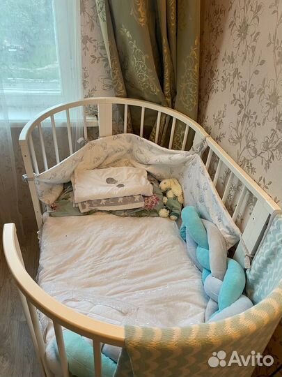 Детская кроватка трансформер 6в1