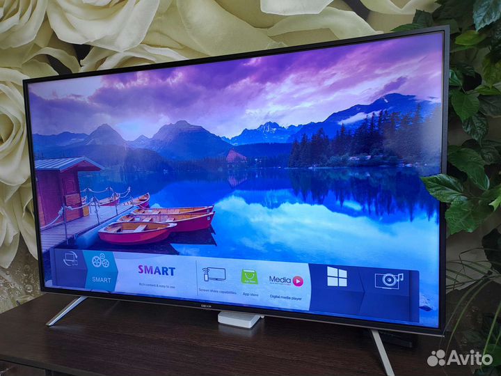 Продам телевизор Dexp LED U55E9000H55 дюймов