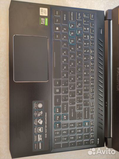 Игровой ноутбук Acer Predator i7/GeForce RTX 3080