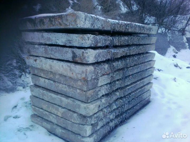 Плиты дорожные