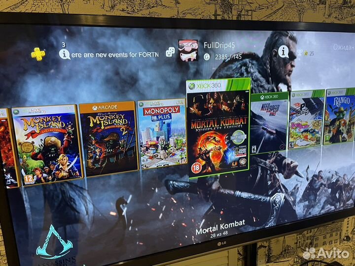 Xbox360E 250gb freeboot