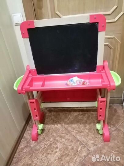 Детский стол парта доска