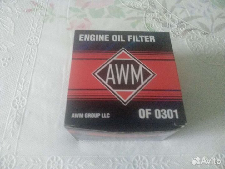 Фильтр масляный AWM OF 0301