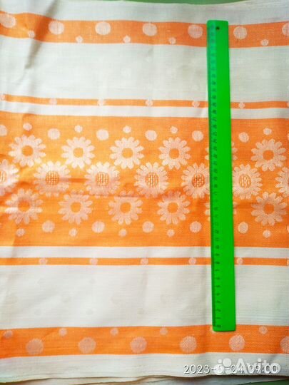 Ткань на отрез, полотенце лён СССР