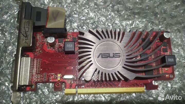 Видеокарта asus R5 230 1gb