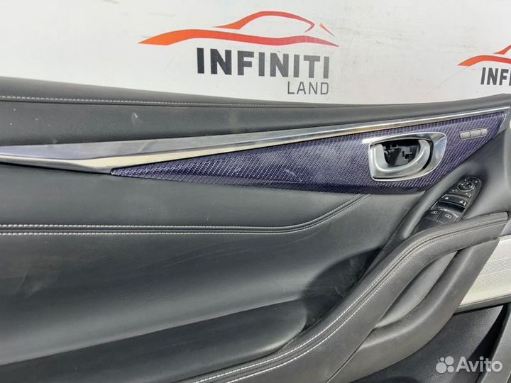 Обшивка двери передняя левая Infiniti Q60 CV37