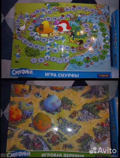 Смурфики настольная игра