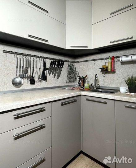 Изготовление мебельных фасадов в плёнке пвх