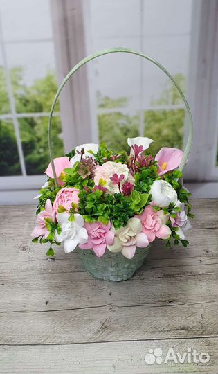 Букет из мыла на 8марта, день мамы, день рождения