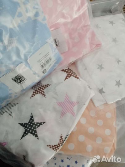 Простыни на резинке, детские