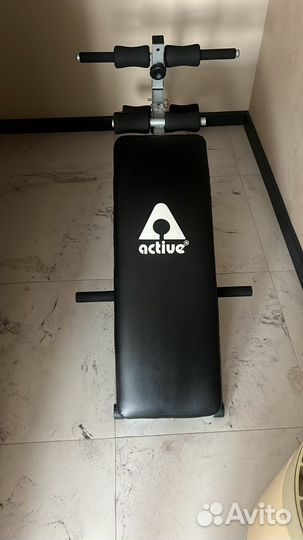 Скамья для жима и пресса бу