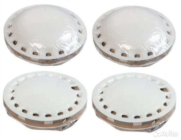 Колпак р16 Силвер белый