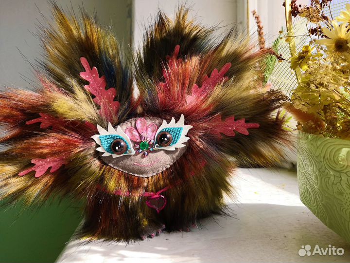 Интерьерная игрушка Аксолотль Чебурашка