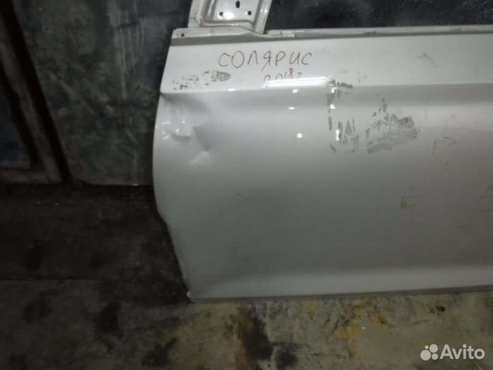 Дверь передняя левая Hyundai Solaris