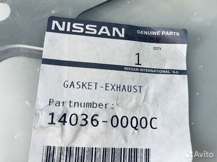 Прокладка выпускного коллектора Nissan/Renault