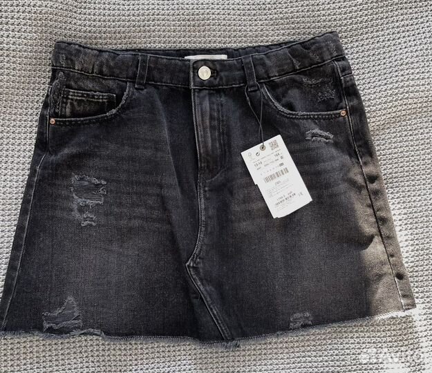 Джинсовая юбка zara