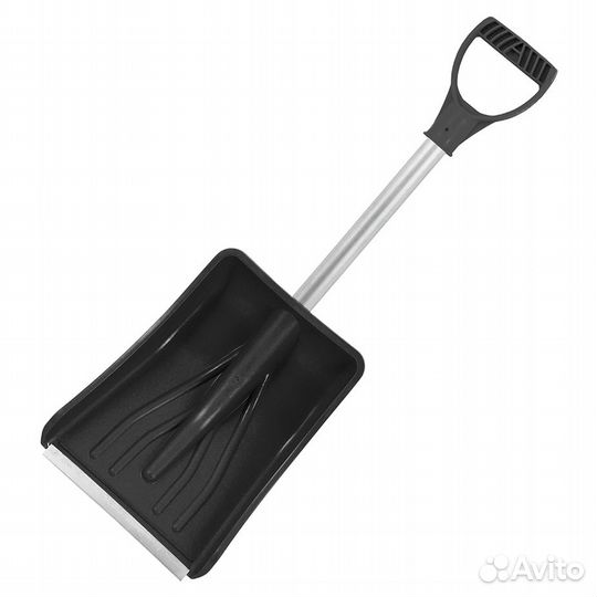 Лопата автомобильная полипропилен с алюминиевым че