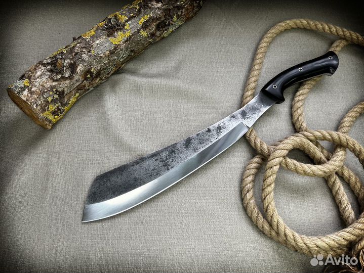 Мачете цельнометаллический кованый из стали 9хс
