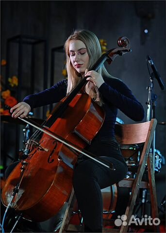 Музыканты на мероприятие, кавер группа, виолончель