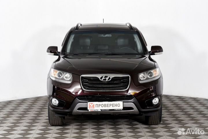 Hyundai Santa Fe 2.4 AT, 2012, 168 000 км