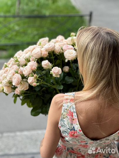 Шикарные пионовидные розы