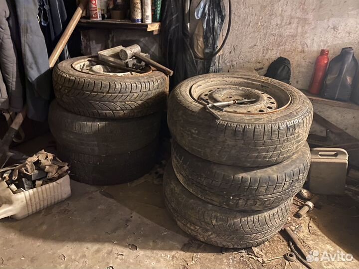 Зимние колеса r15 от волги