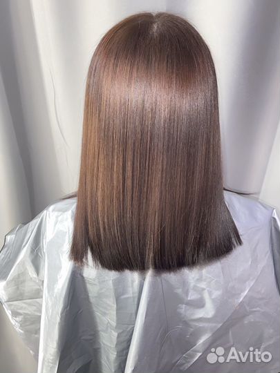 Кератиновое выпрямление