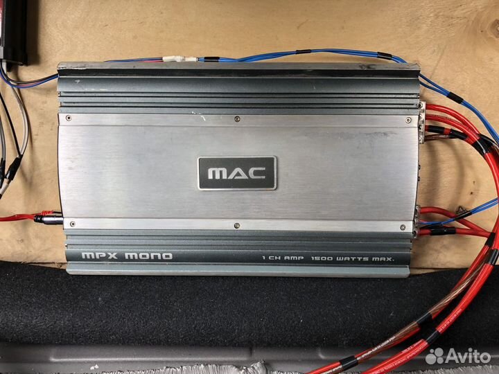 Сабвуфер 1500watt + моноблок 1500watt