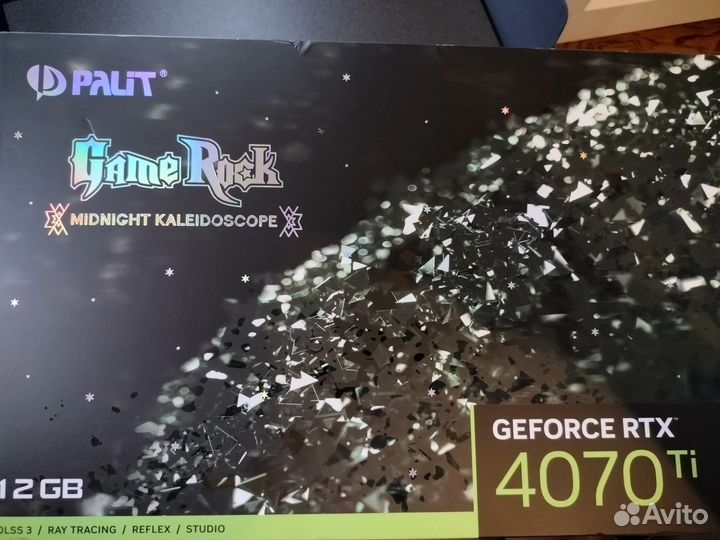 Видеокарта Rtx 4070 ti gamerock palit