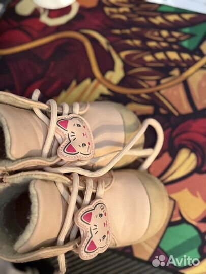 Ботинки демисезонные для девочки 23 размер