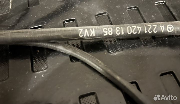 Механиз привод ручника ручного тормоза w221