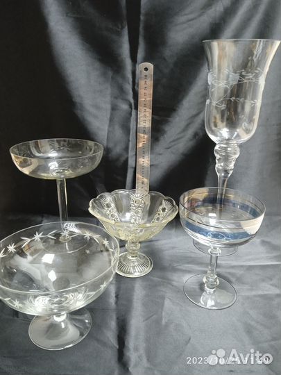 Старинные антикварные вазы Мальцев