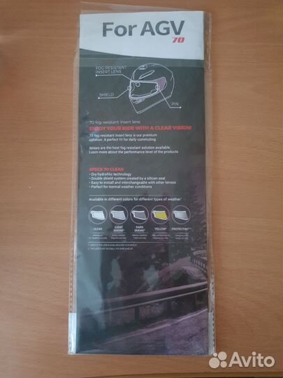 Pinlock Пинлок AGV Max Vision 70 k1, k3 sv, k5 s