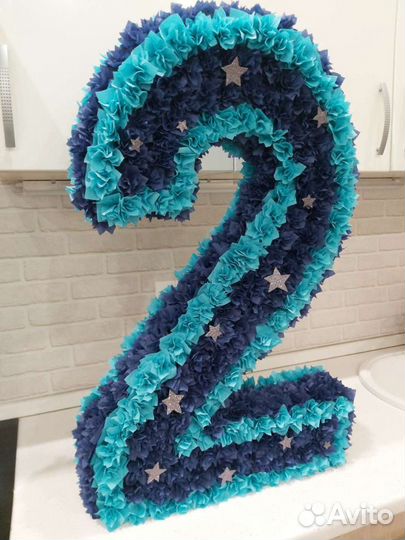 Цифра 2 на день рождения