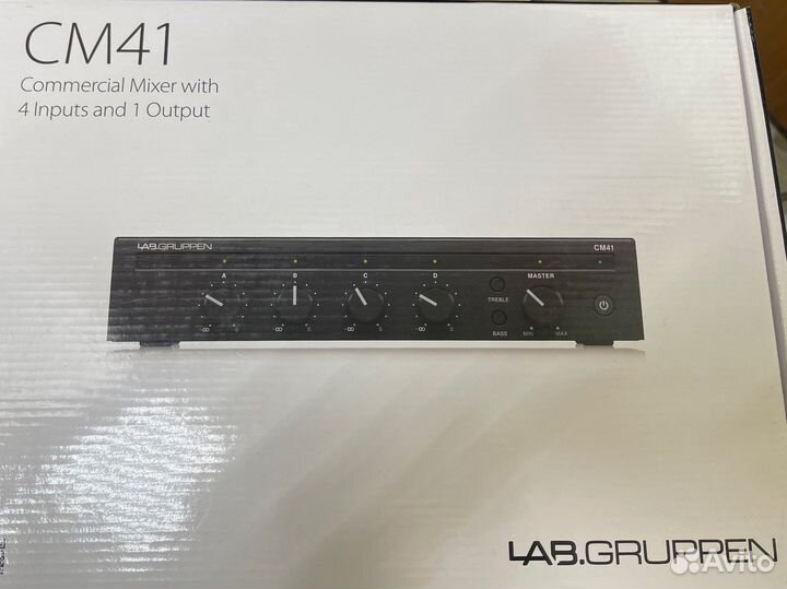 Предварительный усилитель Lab.gruppen CM41