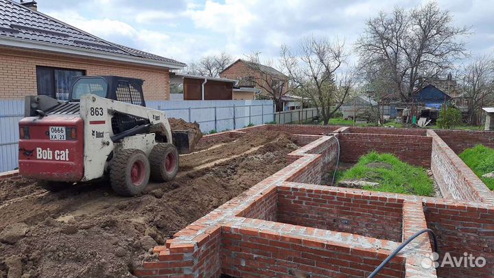 Мини погрузчик Bobcat,Бобкет