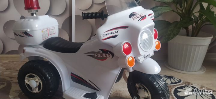 Детский мотоцикл на аккумуляторе