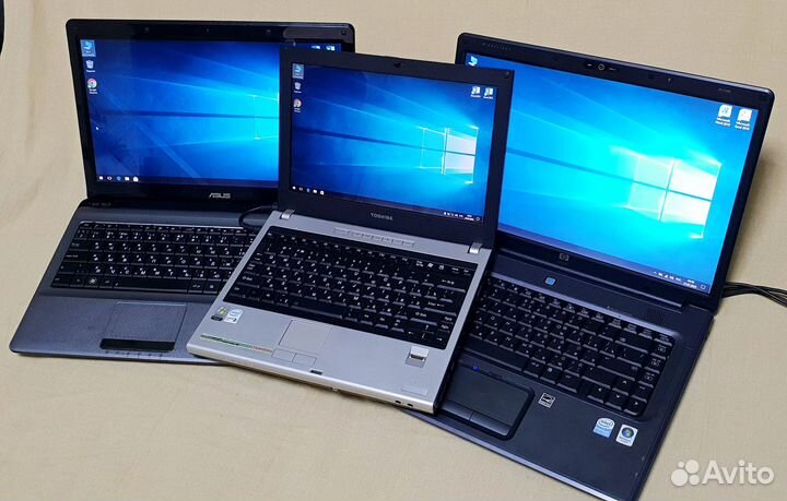 Рабочие ноутбуки для дома и офиса. Windows 10