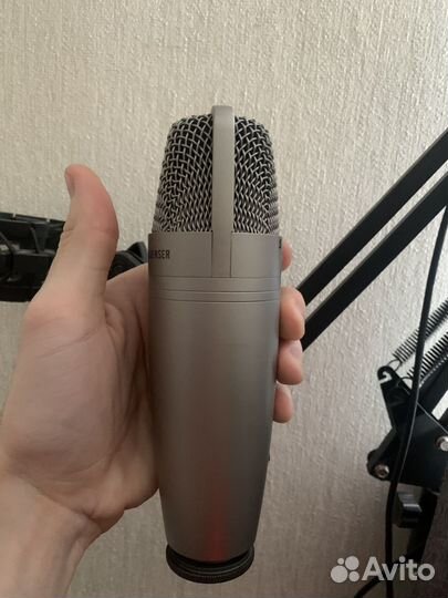 Студийный микрофон samson c01upro, разъем USB