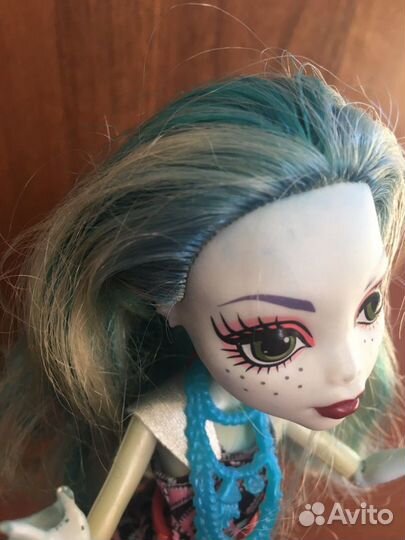 Monster High кукла Лагуна Блю. Из серии «Страх, ка