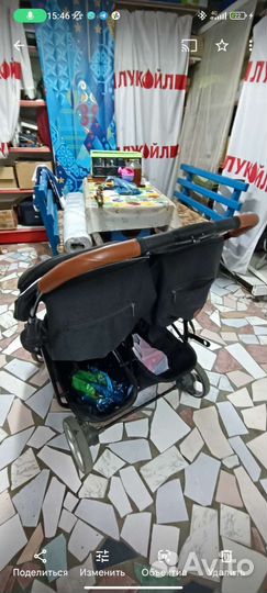 Прогулочная коляска для двойни carrello Connect