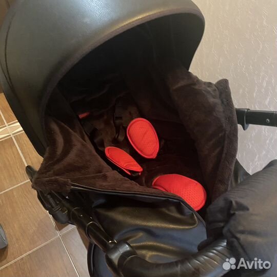 Коляска mima xari 3 в 1 с зимним комлектом