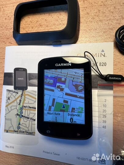 Велокомпьютер Garmin Edge 820